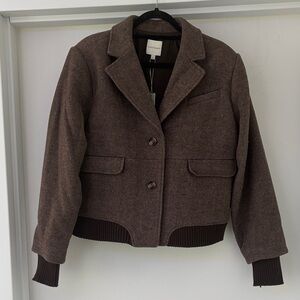 Favorite Daughter Brown Blazer jacket